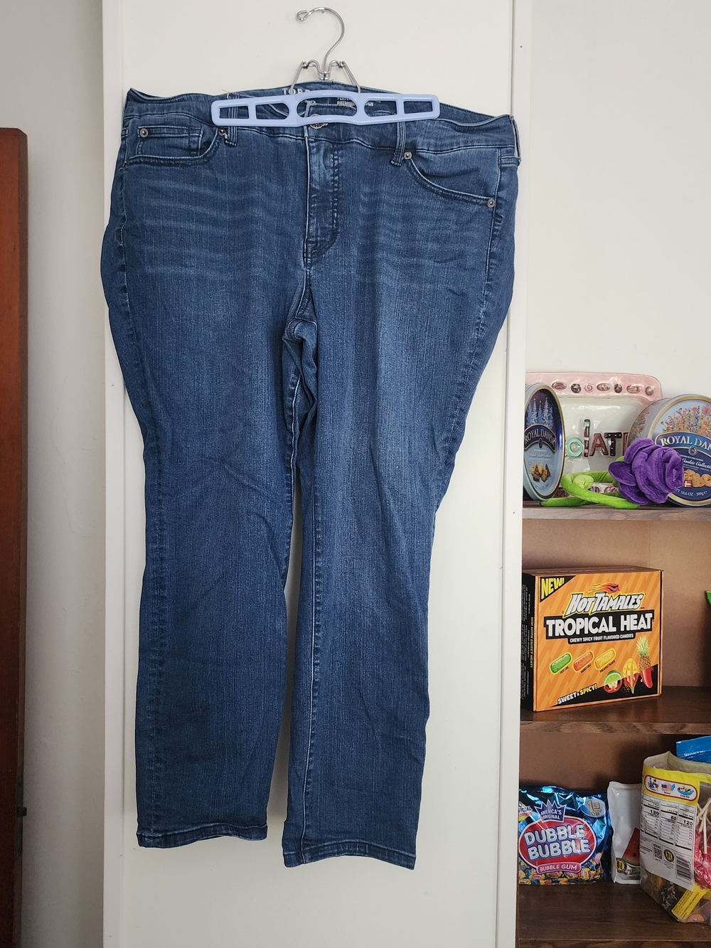 torrid Dark Blue Stretch Ankle Jeans